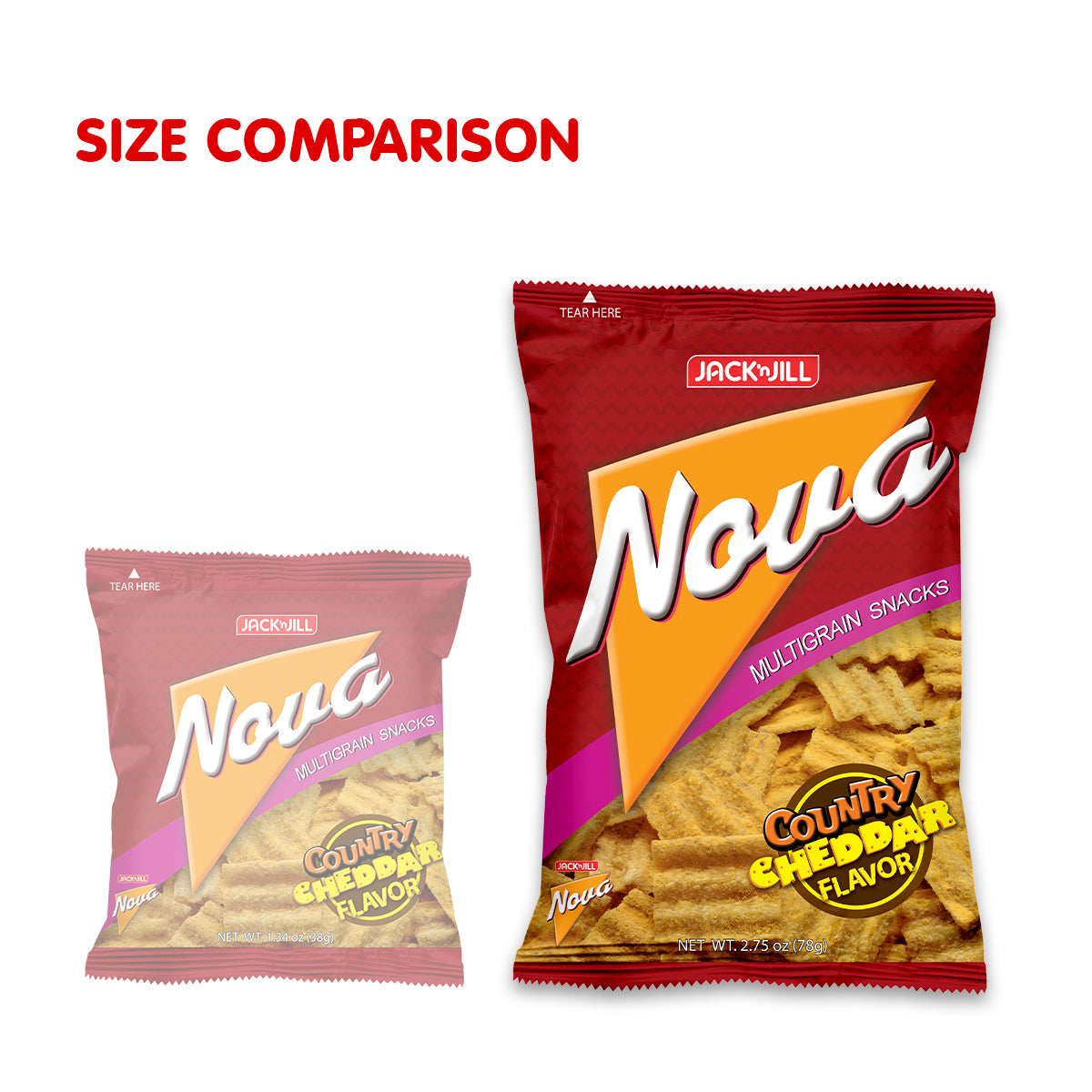 Nova Country Cheddar 78g